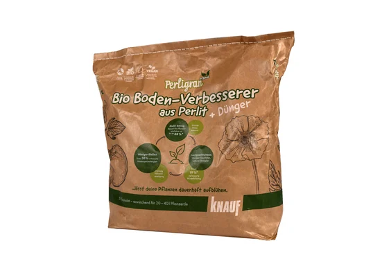 Knauf - PERLIGRAN® Organic Bio-Bodenverbesserer - PERLIGRAN Organic Bio Bodenaktivator Front