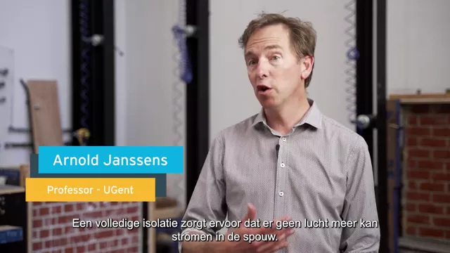 Video volledige vulling luchtspouw - Arnold Janssen Universiteit Gent