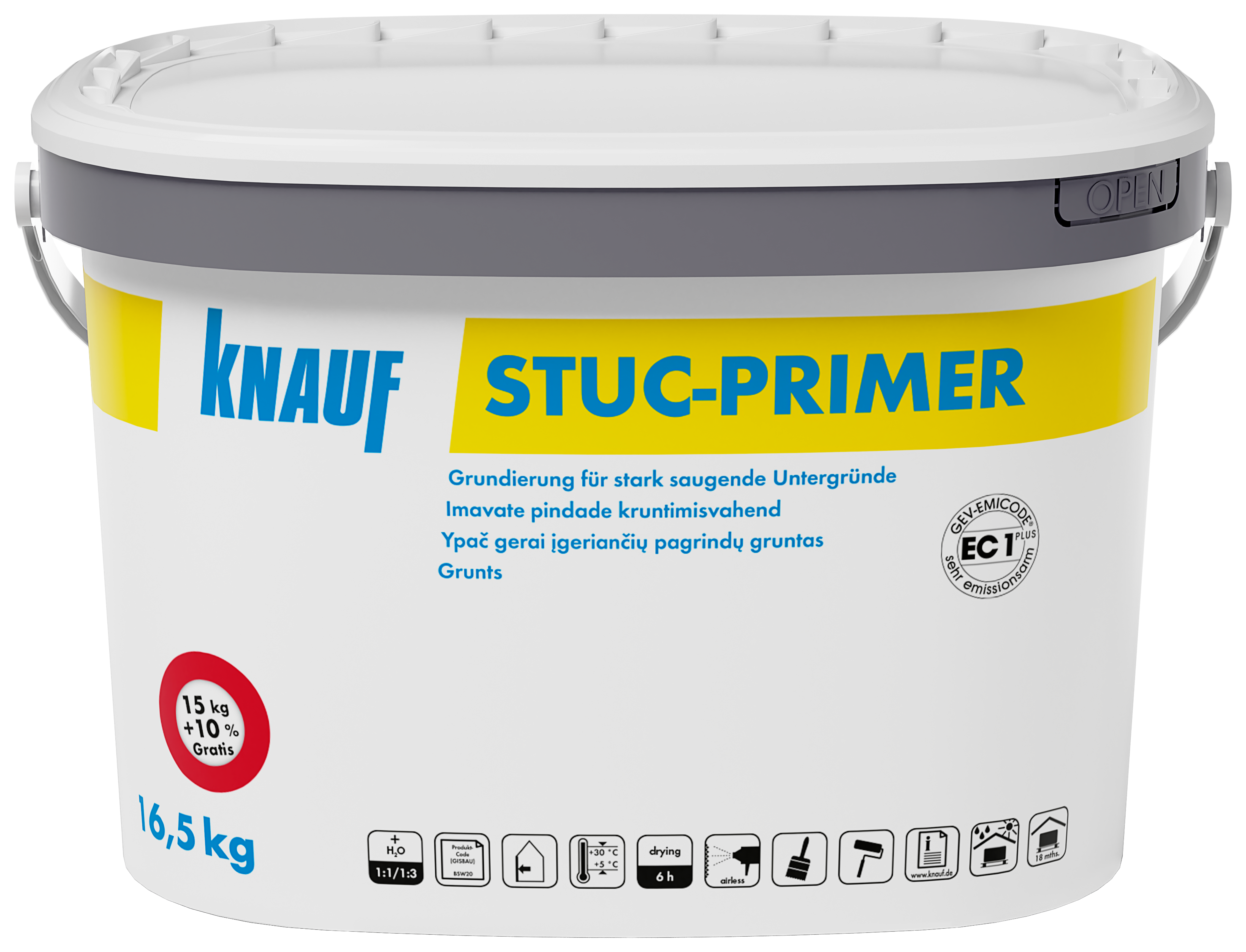 Stuc-Primer - Pagrindo įgeriamumą suvienodinantis gruntas