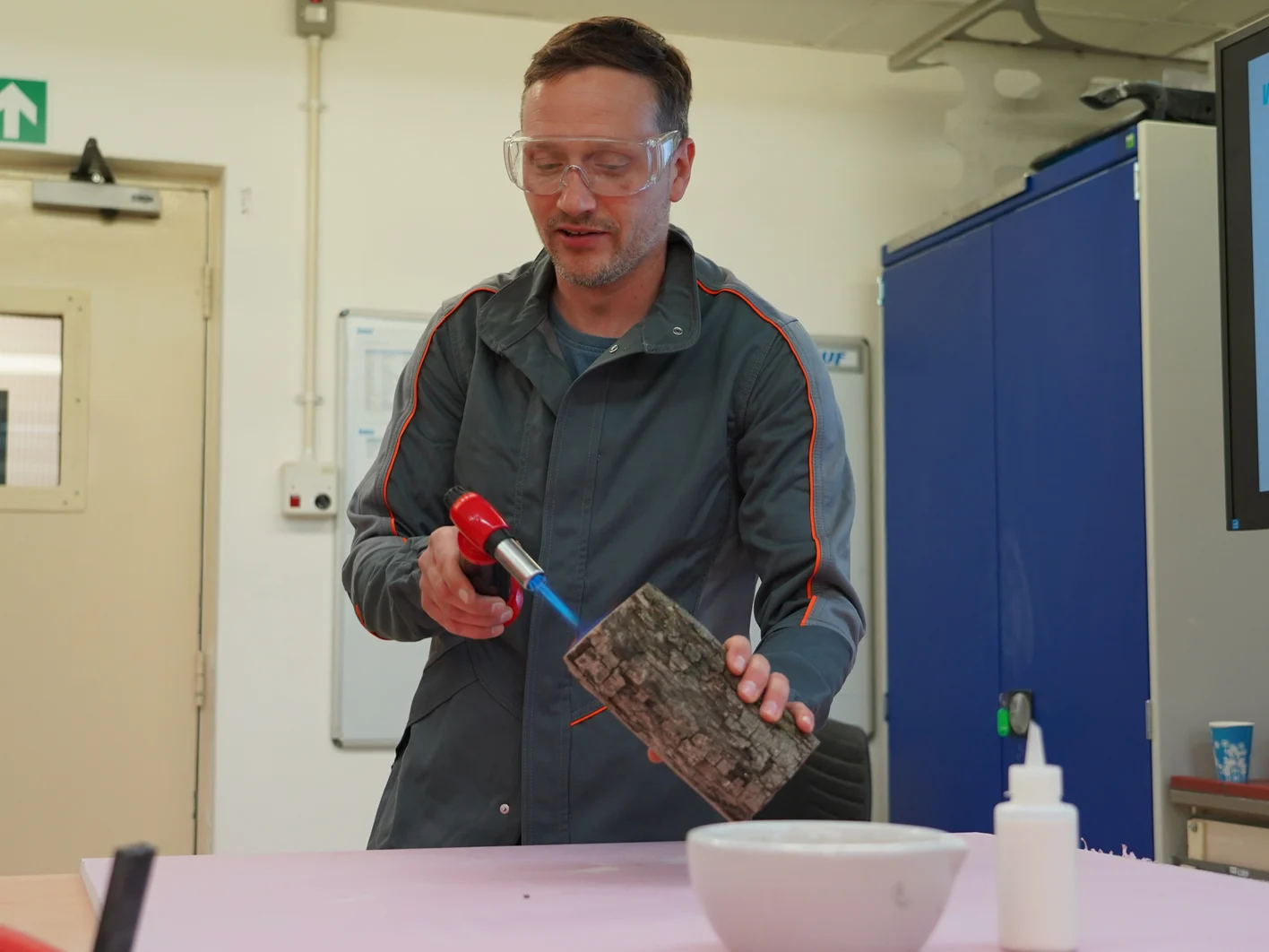 Knauf UK and Ireland Safety Day 2025 - Combustible dust demonstration