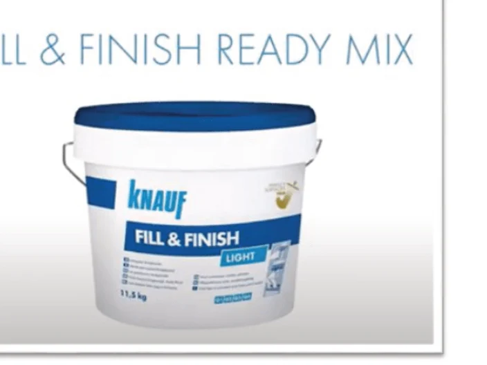 01-FILL i FINISH – MATERIJAL ZA ISPUNJAVANJE SPOJEVA I ZAGLAĐIVANJE POVRŠINA
