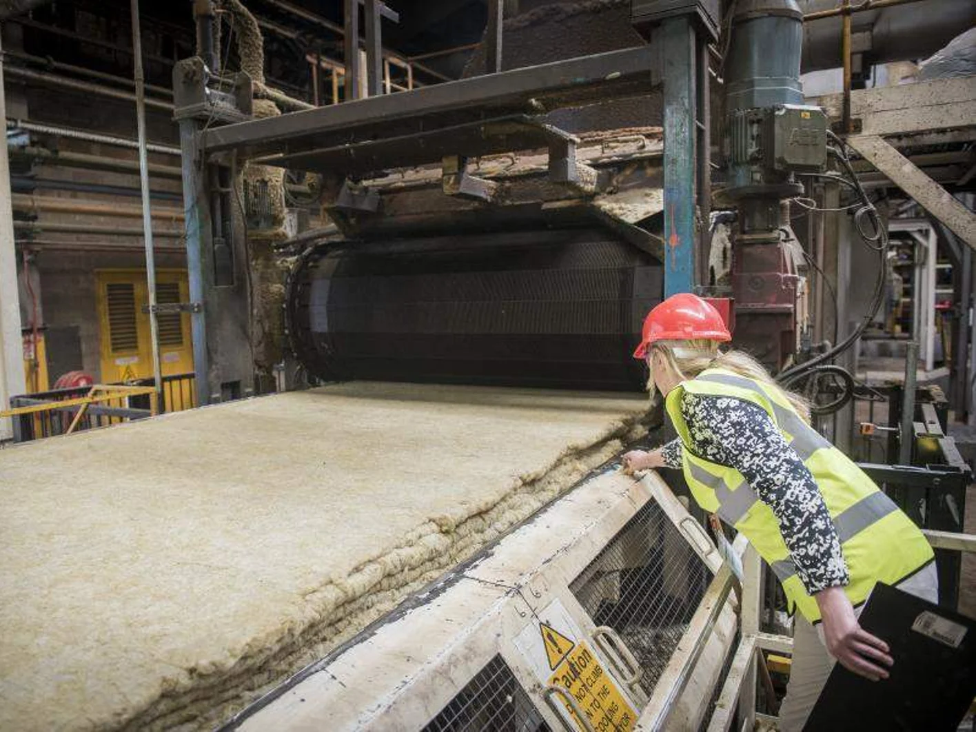 Brandschutz Steinwolle Produktion Werk Queensferry