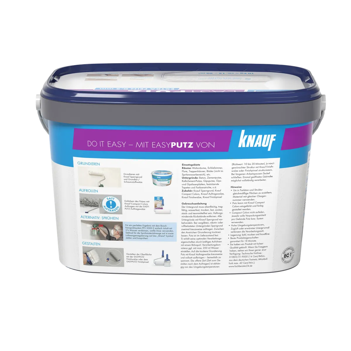 Knauf - EASYPUTZ 0,5 mm - 4006379067633_Easyputz-0-5mm_back_10kg