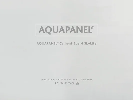 Knauf - AQUAPANEL® SkyLite 8mm X 900mm Wide - Knauf AQUAPANEL Cement Board SkyLite