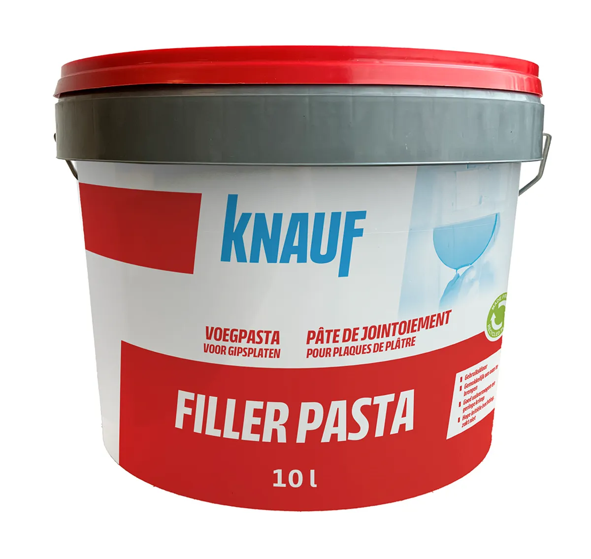 Knauf - Filler Pasta - Filler Pasta 10l_PACK-PROD_C1N1_R