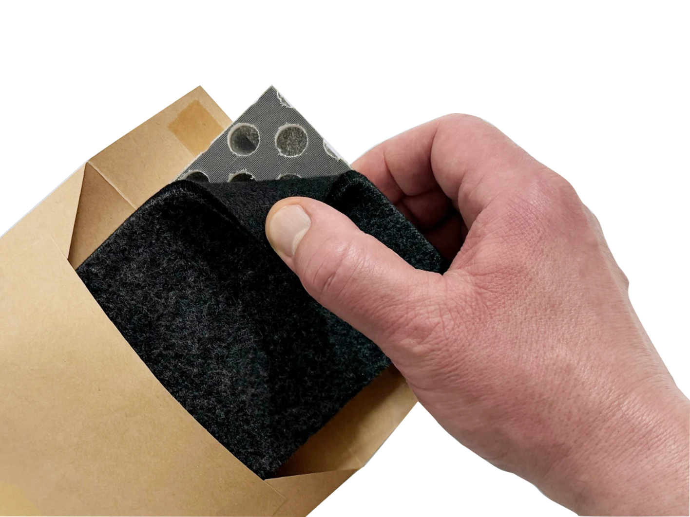 Cleaneo Klett Handmuster