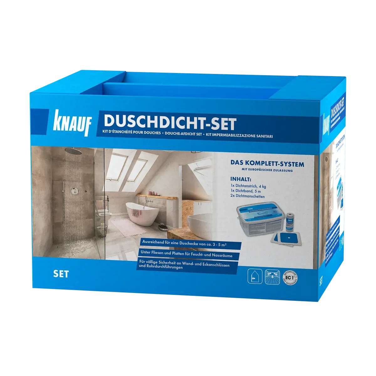 Knauf - Duschdicht-Set - 4006379045136_Duschdicht-Set_front