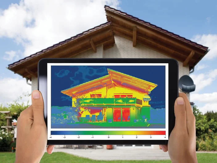 Person Detecting Heat Loss Digital Tablet
