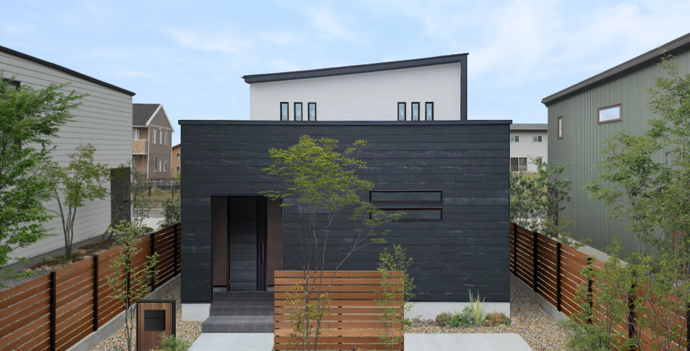Hachinohe display home external building