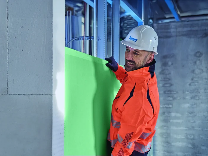 Chapa Resistente a Umidade mais leve Knauf - Instalador