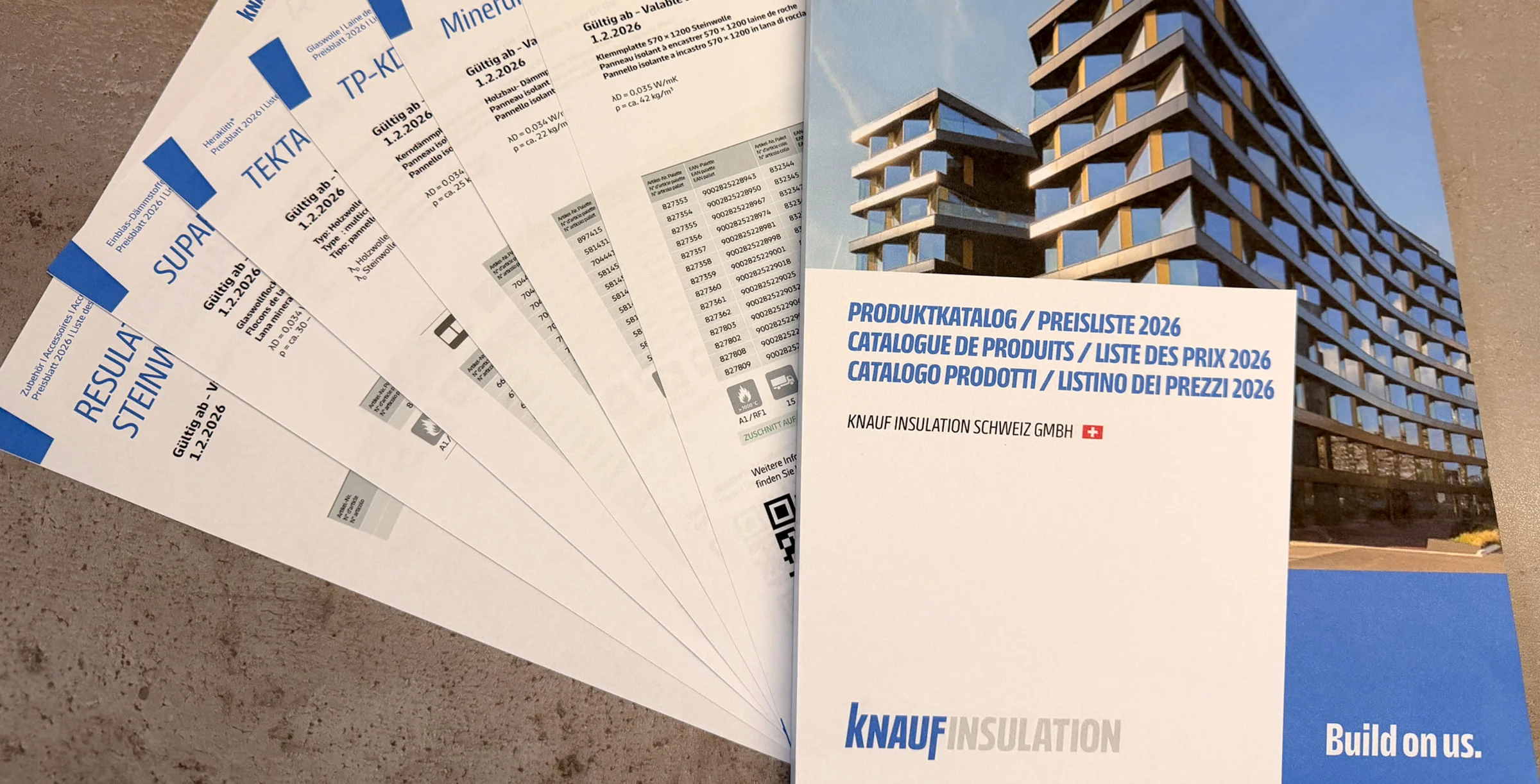 Knauf Insulation CH Katalog 2026