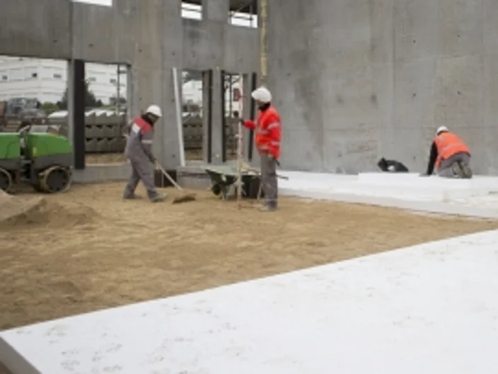 isolation beton salle portée