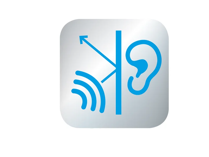 Gebäudehülle Icon Schallschutz