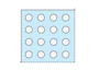 Knauf - Cleaneo 12,5 mm ravna okrugla perforacija R 12/25 R, U.P. 18,1 %, SK rub