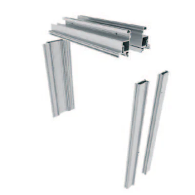 Knauf - Pocket Kit - Skrytá hliníková zárubňa - Pocket Kit Štandard - Skrytá hliníková zárubňa pre sklenené dverné krídla
