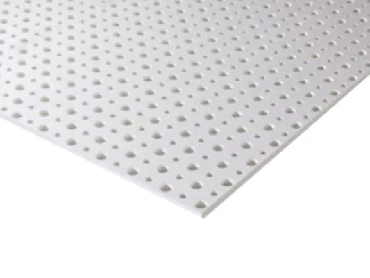 Knauf - Διάτρητες γυψοσανίδες Cleaneo® Akustik UFF 8/12/50 R 12,5 - 596937 ΔΙΑΤΡΗΤΗ 12 20 66 R 2SK 2FF 1188x1980 μφ
