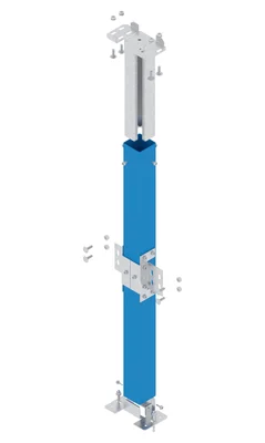 Knauf - Cubo stenska teleskopska stojka z dodatkom za ograjo - Cubo-Brüstung Stütze Wand _25418_Stützenlänge 3950 mm_709727_01.jpg