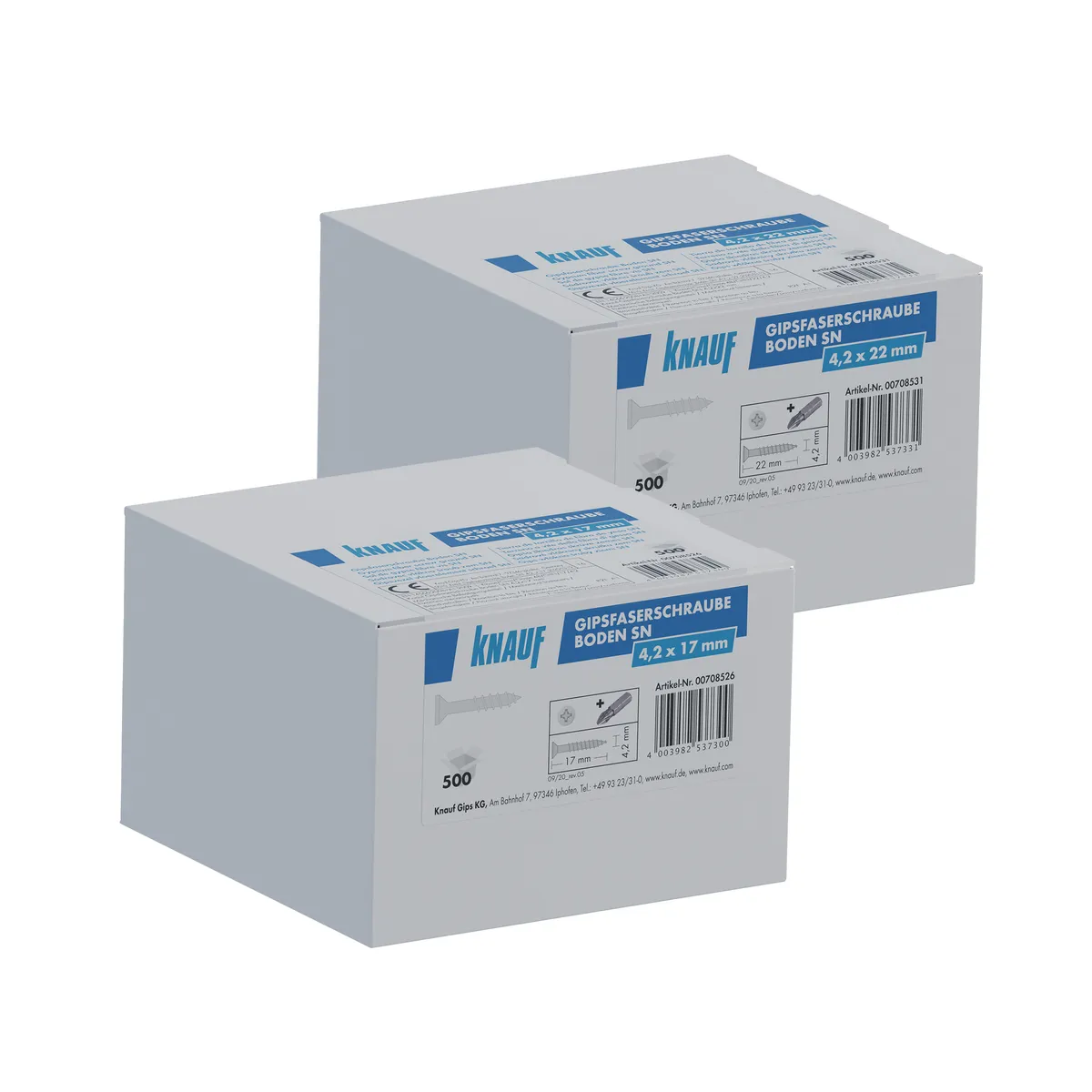 Knauf - Vis brio - Boîtes Vis Brio 17 22 mm