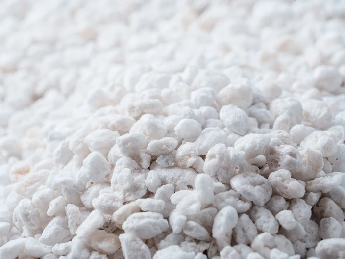 DE-KPM Perlite expandiert