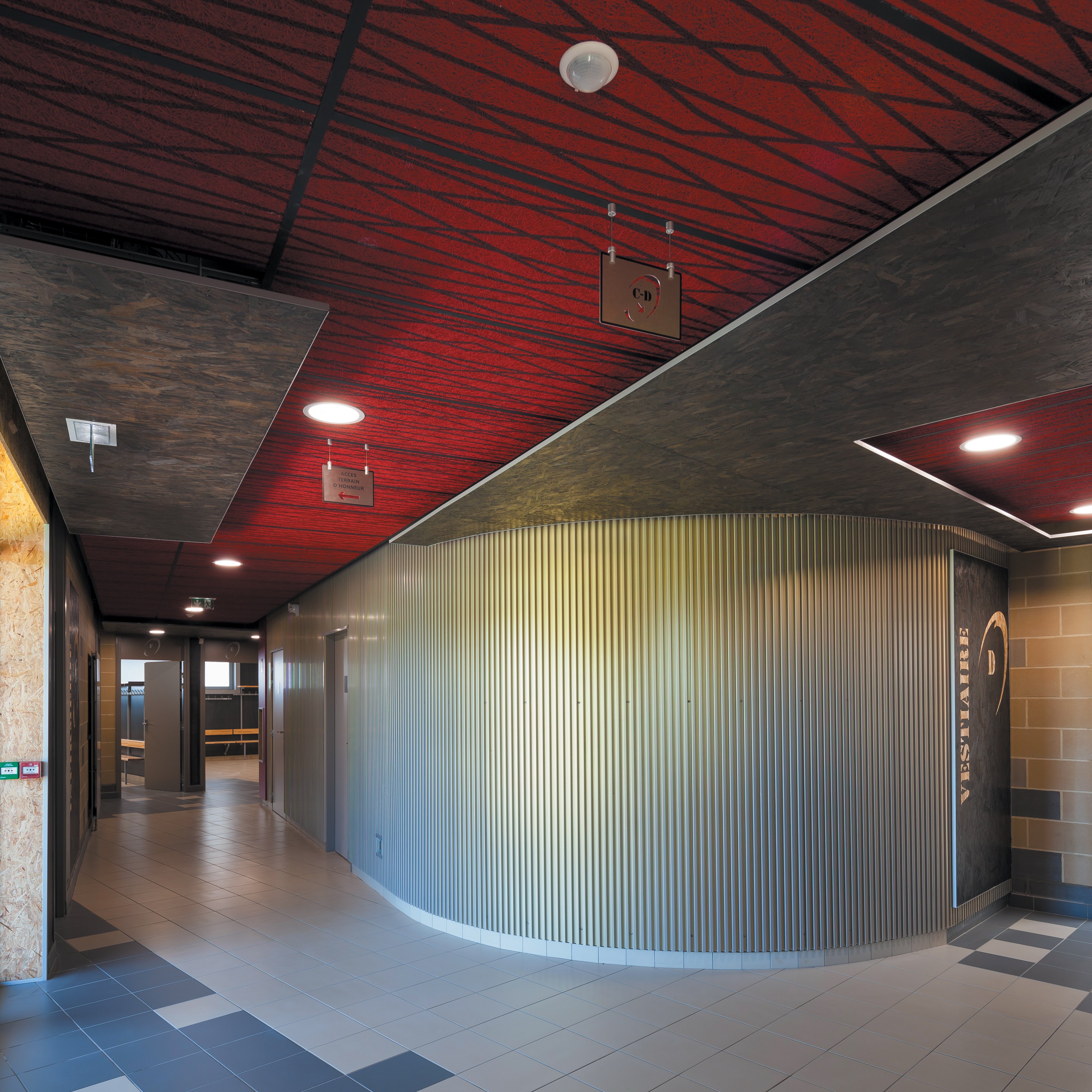 Organic Creative - Vestiaires et Club house Stade THERY - Villeneuve d'Ascq 59