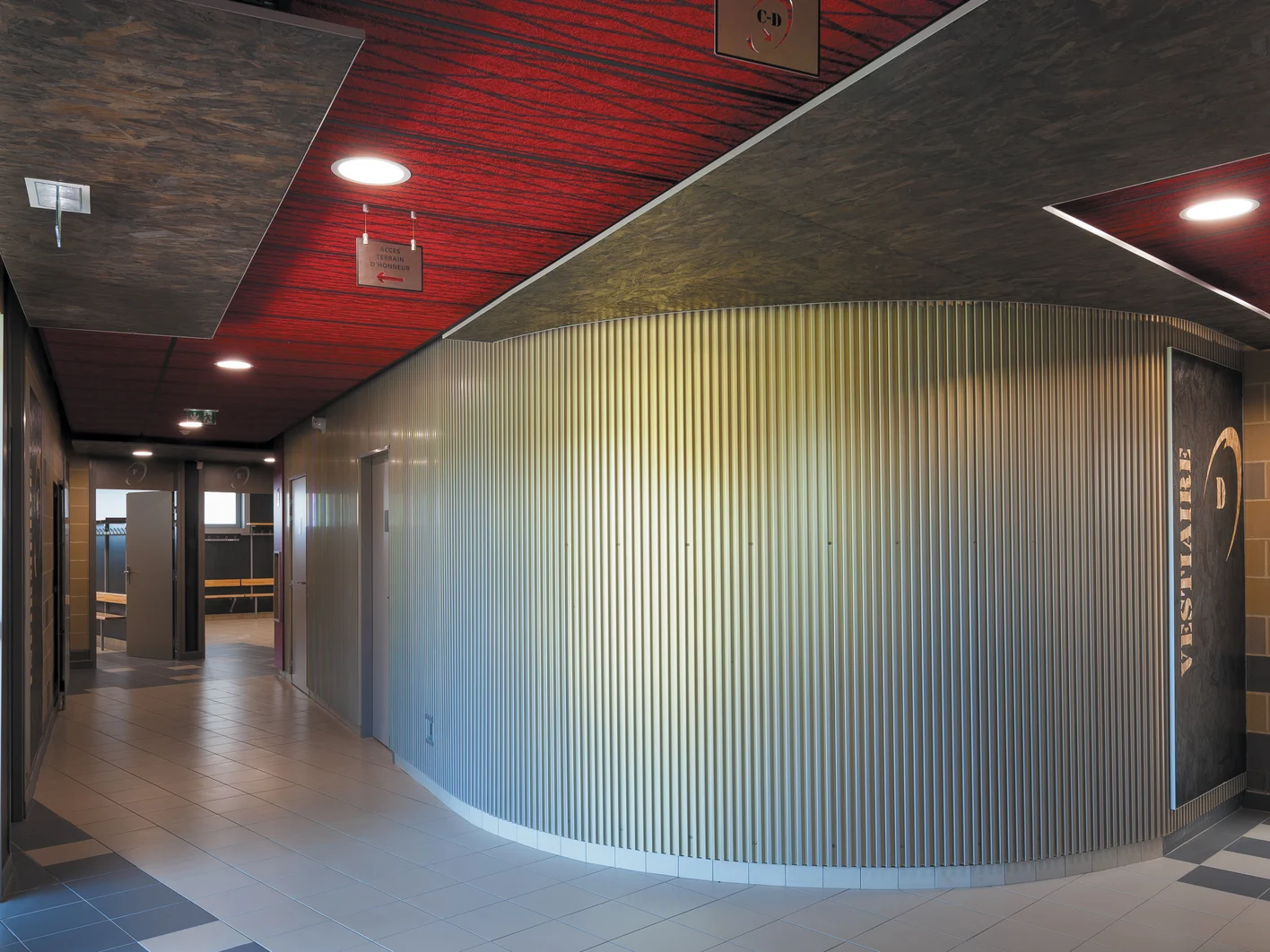 Organic Creative - Vestiaires et Club house Stade THERY - Villeneuve d'Ascq 59