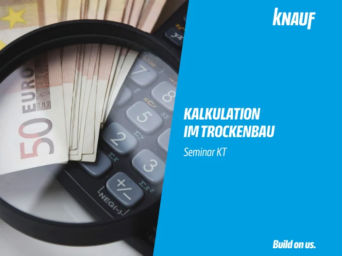 Kalkulation im Trockenbau