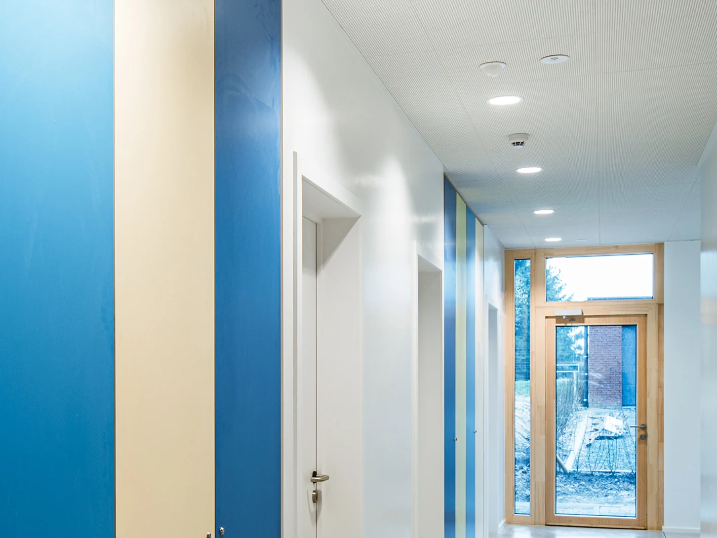 réalisation knauf unity p28 STIb okafibd esthétique acoustique plâtre
