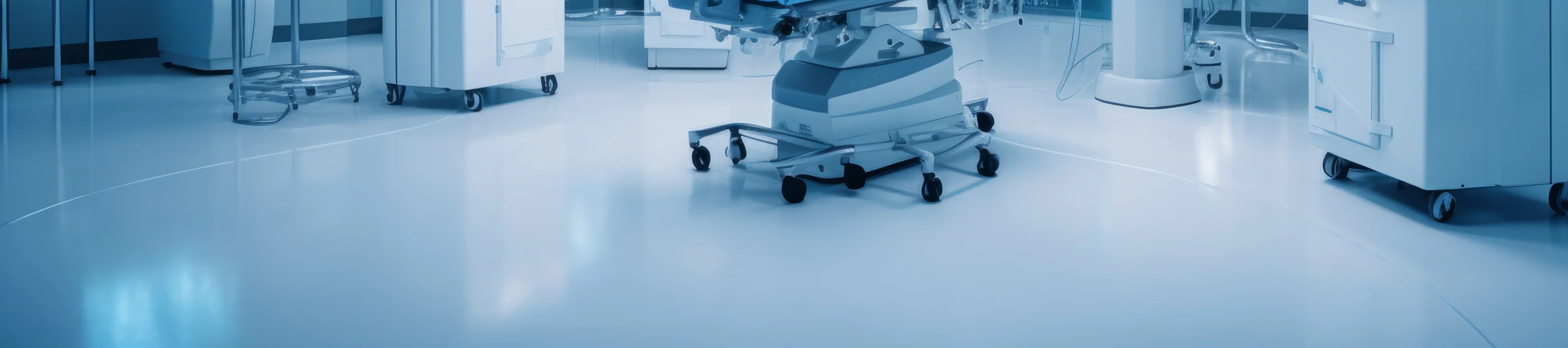 Equipment and medical devices in modern operating room. Generative AI