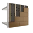 Knauf - SmartFaçade 032 BP - 3d doorsnede gevel