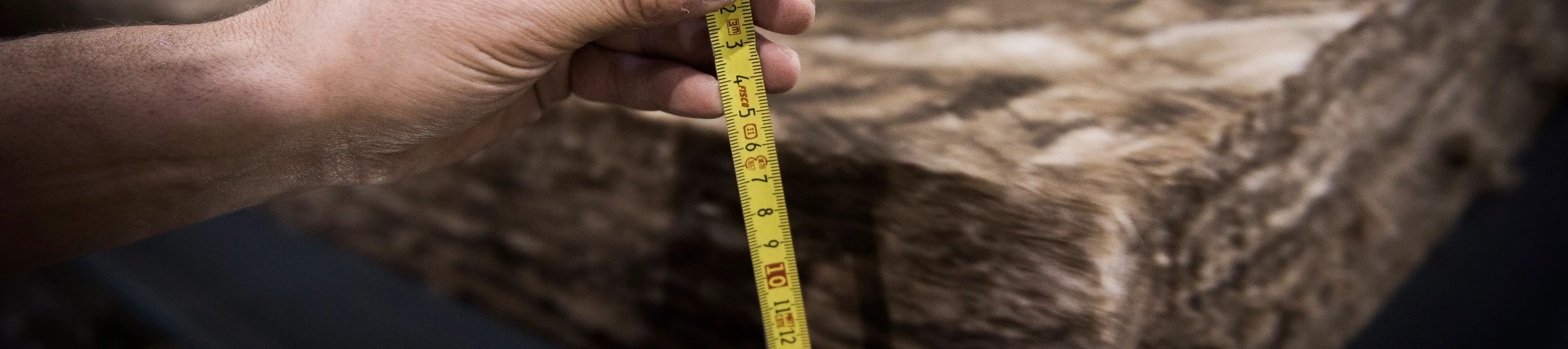 Measuring Glass Mineral Wool