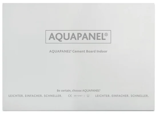 Knauf - AQUAPANEL® Cement Board Indoor 12.5 LEF - Aquapanel Cement Board Indoor