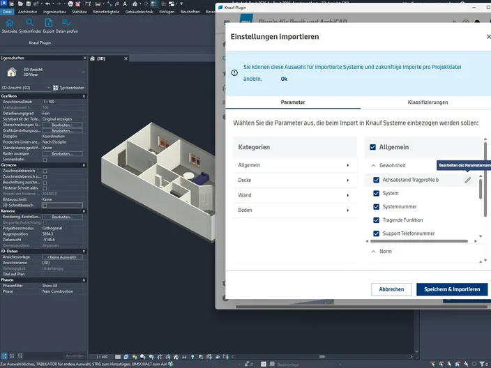 Systemfinder Plugin Parameter Renaming
