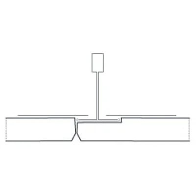 Knauf - Contur Tangent S24 12,5 avattava akustiikkalevy kattoon - D reuna contur.jpg