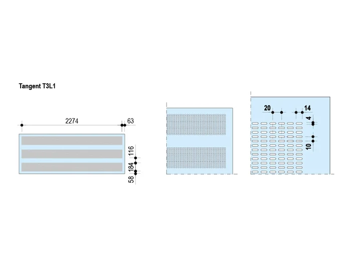 DESIGNPANEL PERFORACIJA TANGENT: T3L1