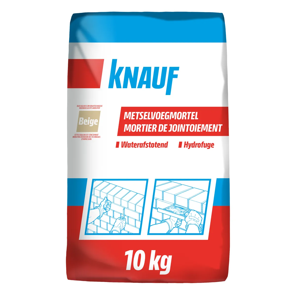 Knauf - Mortier de jointoiement - Mortier de jointoiement beige_10kg_PACK-PROD_C1N1