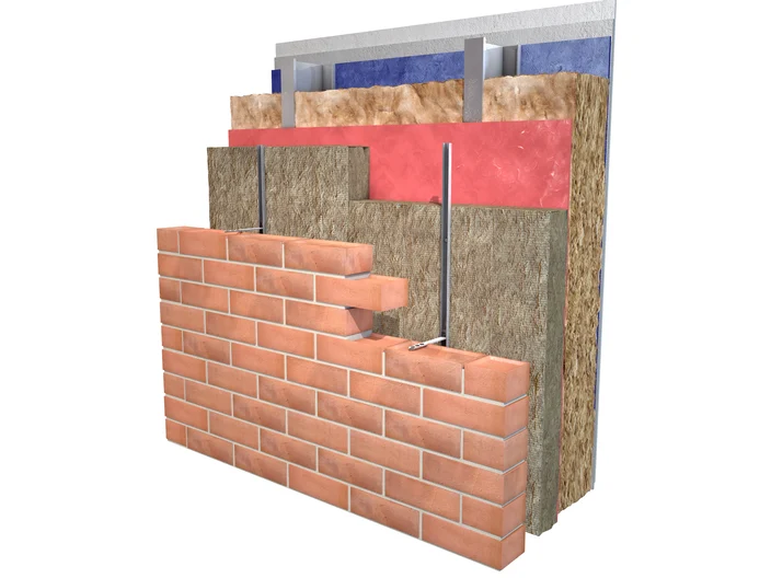Knauf-Insulation-Rainscreen-Steel-Frame-With-Masonry-2