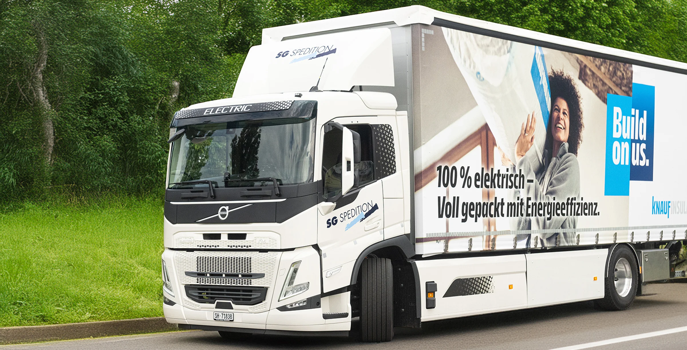 Knauf Insulation Electric Truck