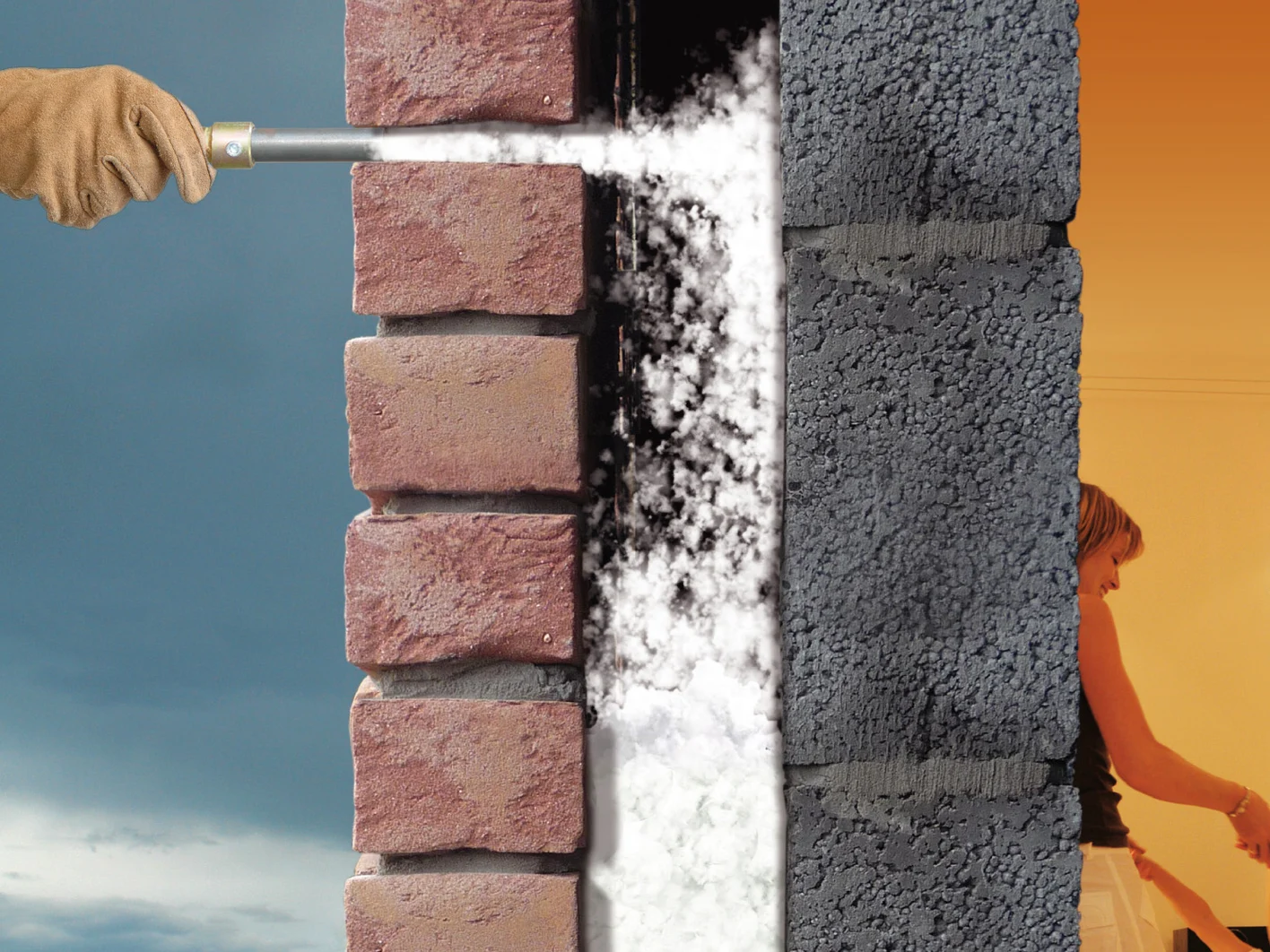 Supafil-cavity-wall