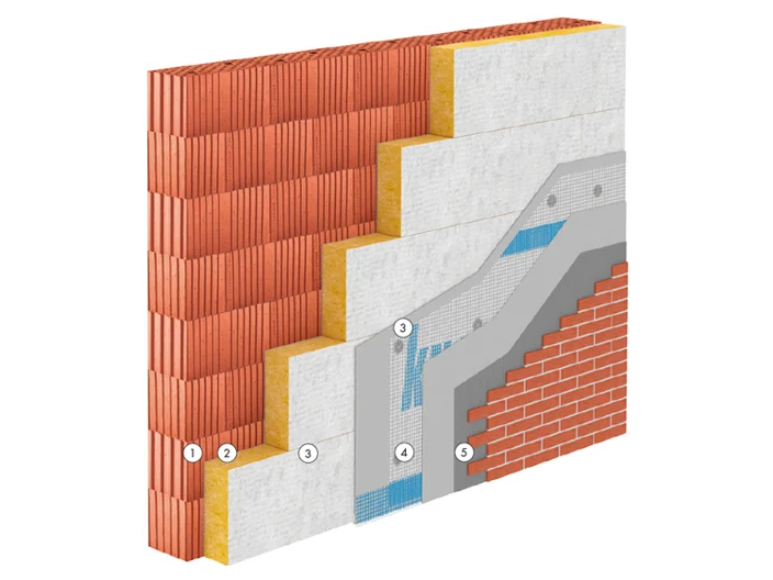 Warm-wand Slim keramik naturstein