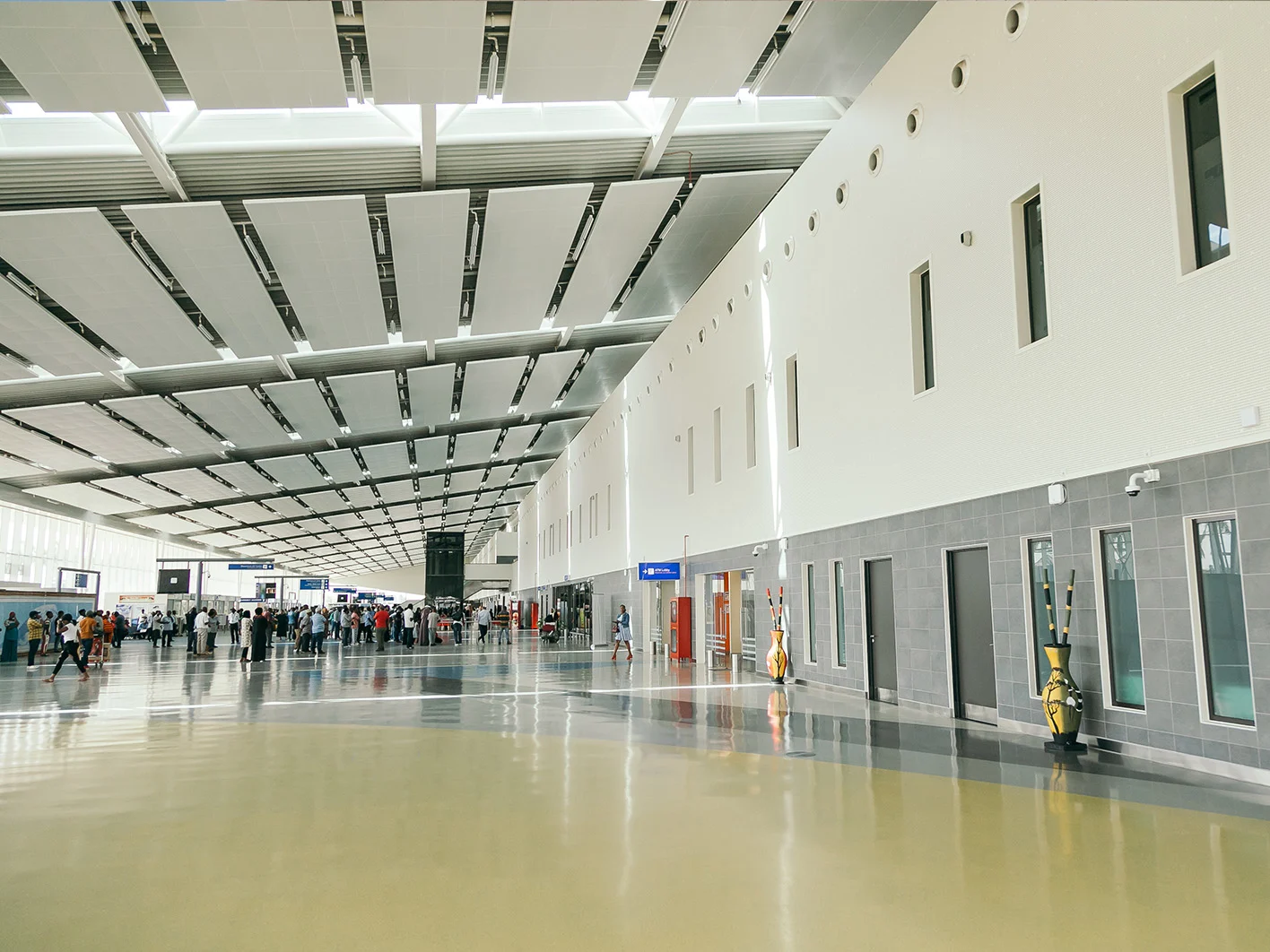 Terminal III Airport Aquapanel