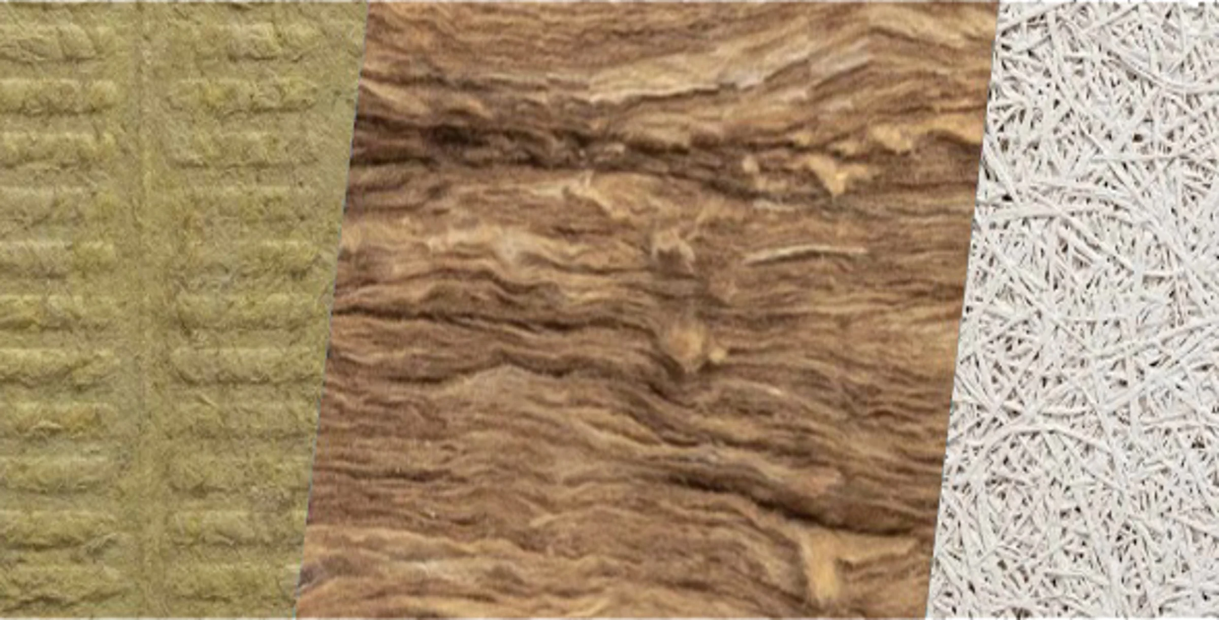 Dämmstoffe Querschnitt - Banner