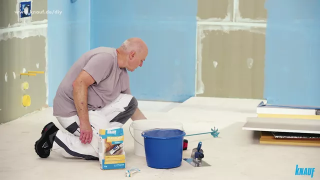 Knauf - Abdicht- & Entkopplungsbahn - knauf Badausbau Clip Einbau bodenebene Dusche und abdichten
