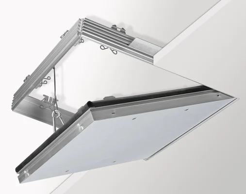 Knauf - F-TEC luft-/staub-/rauchdicht - F-TEC Luft-/ Staub-/ Rauchdicht - Orui, dulkėms ir dūmams nelaidus revizinis liukas, skirtas visoms sienų ir lubų sistemoms