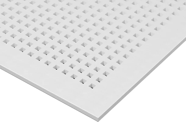 Knauf - Cleaneo Akustik SK Block B4  15/30 R 12,5mm perforált építőlemez - Cleaneo 12-25Q B4