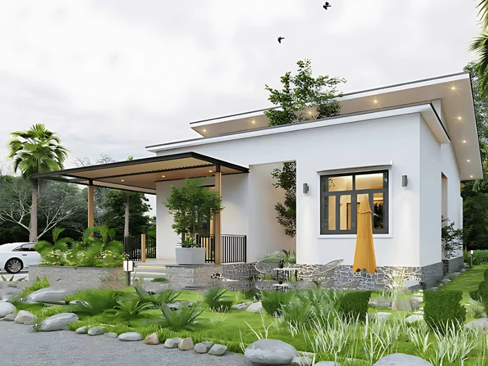 Nhà vườn cấp 4