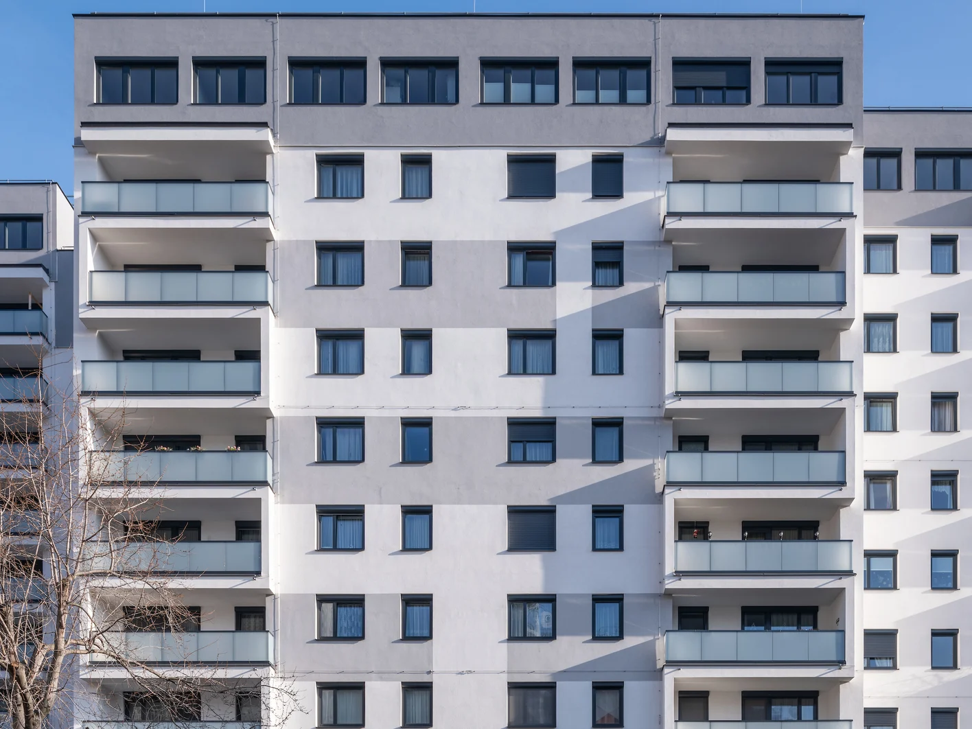 Sanierung eines mehrgeschossigen Wohnbaus in 1110 Wien