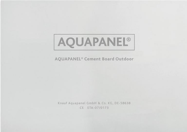AQUAPANEL® Cement Board Outdoor front