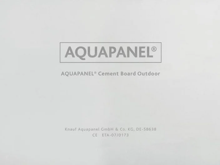 AQUAPANEL® Cement Board Outdoor front