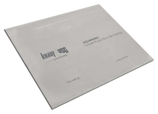 Knauf - AQUAPANEL® Cement Board Floor Tile Underlay - Aquapanel Floor tile underlay