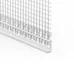 Knauf - Profilé d'arrêt PVC en fibres de verre - Stopprofiel PVC in glasvezels